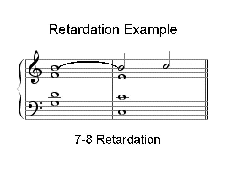 Retardation Example 7 -8 Retardation 
