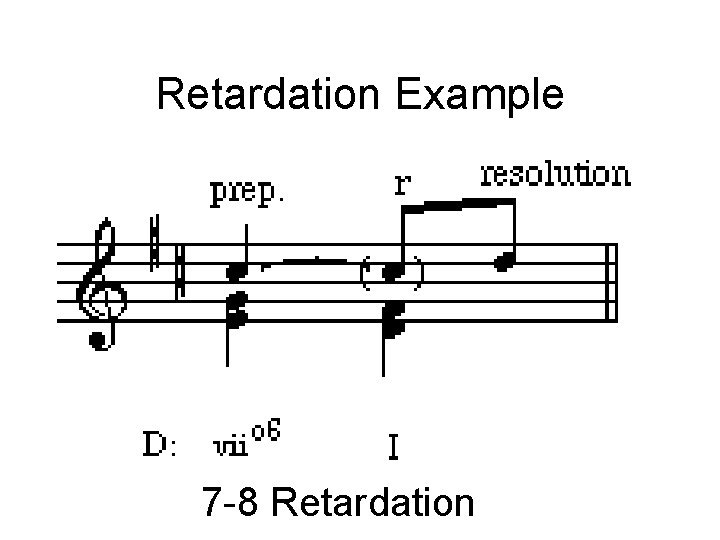 Retardation Example 7 -8 Retardation 