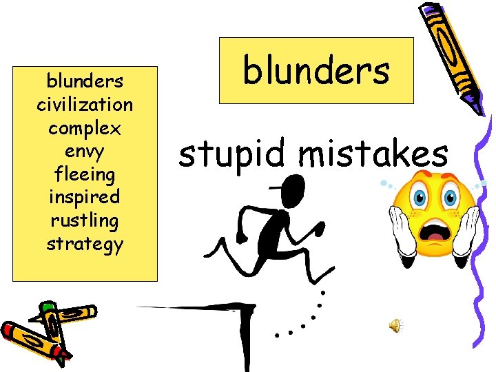 blunders civilization complex envy fleeing inspired rustling strategy blunders stupid mistakes 