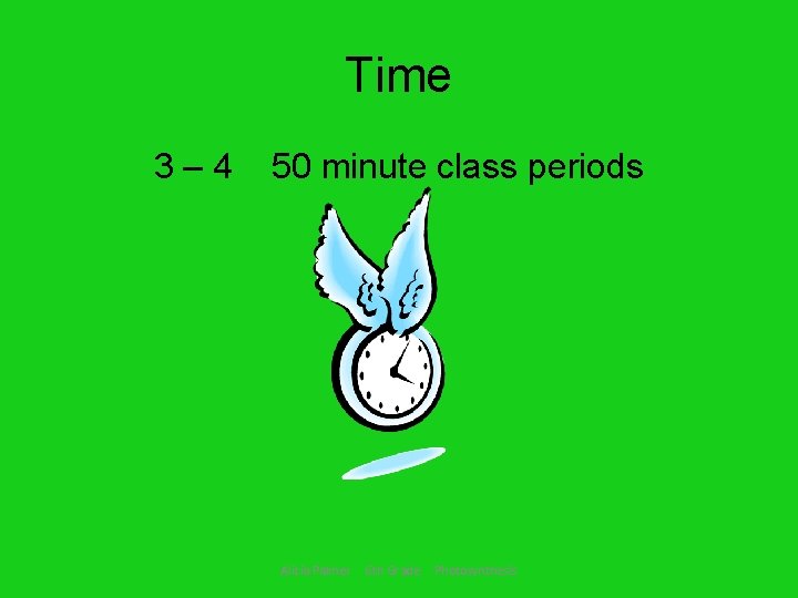 Time 3– 4 50 minute class periods Alicia Palmer 6 th Grade Photosynthesis 