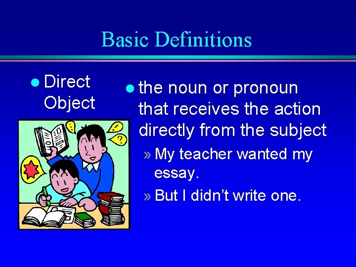 Verbs Mr Goulds Pretty Good Grammar Notes Basic