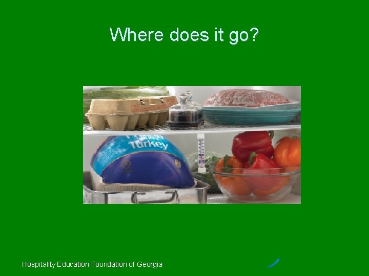 Where does it go? Hospitality Education Foundation of Georgia 