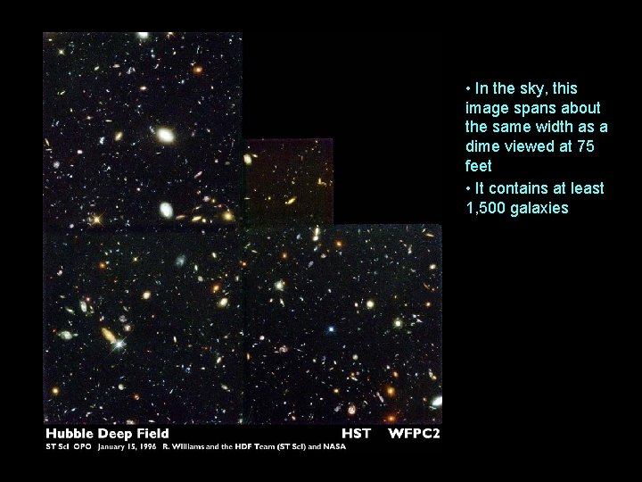  • In the sky, this image spans about the same width as a