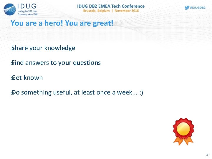 You are a hero! You are great! Share your knowledge � Find answers to