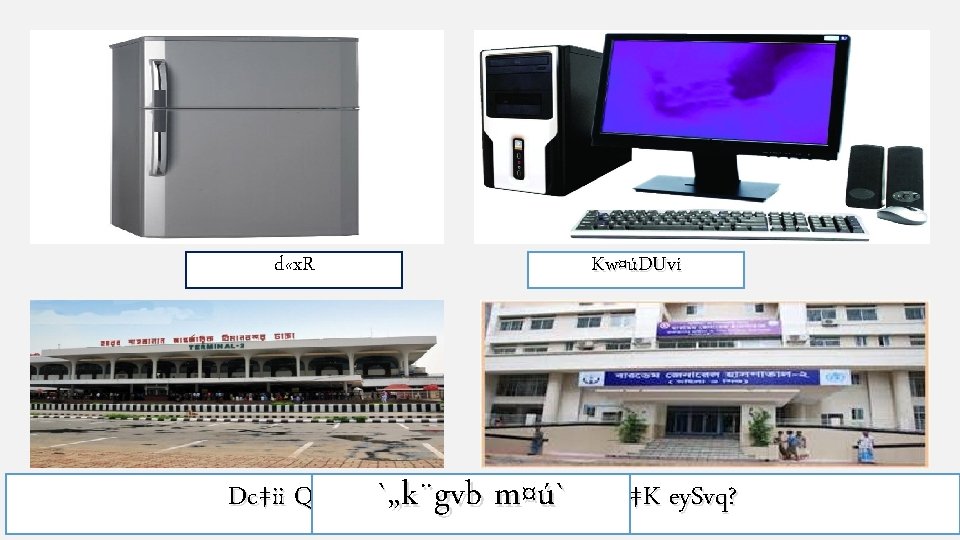 d «x. R Kw¤úDUvi Gqvi‡cv. U© nvmcv. Zvjey. Svq? Dc‡ii Qwe¸‡jv`„k¨gvb Øviv †Kvbm¤ú` ai‡bi