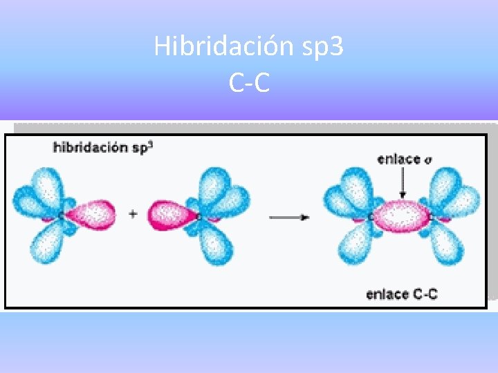 Hibridación sp 3 C-C 