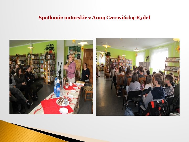 Spotkanie autorskie z Anną Czerwińską-Rydel 