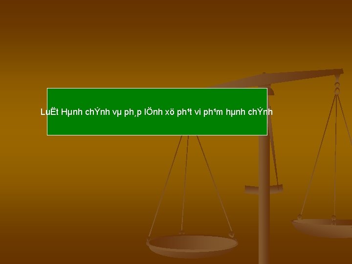 LuËt Hµnh chÝnh vµ ph¸p lÖnh xö ph¹t vi ph¹m hµnh chÝnh 