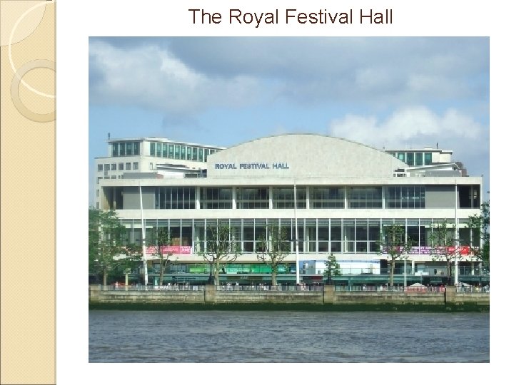 The Royal Festival Hall 