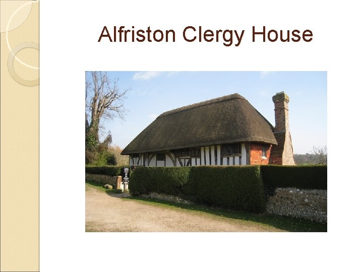 Alfriston Clergy House 