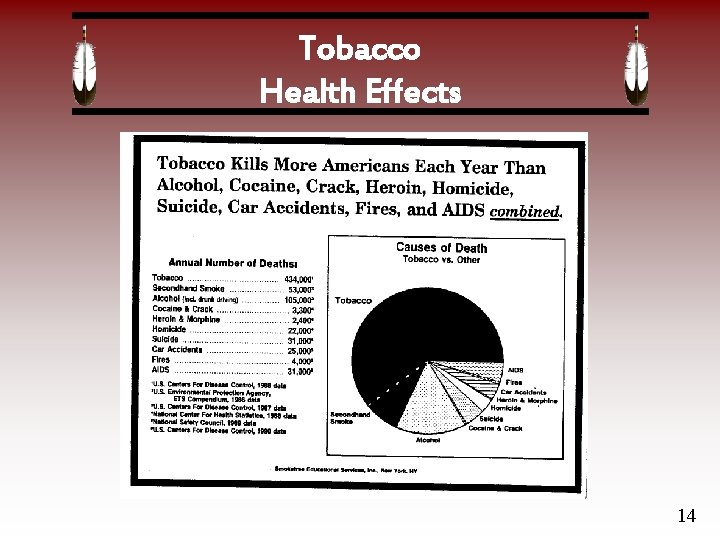 Tobacco Health Effects 14 