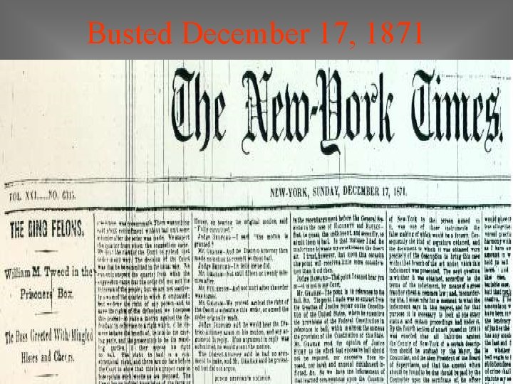 Busted December 17, 1871 