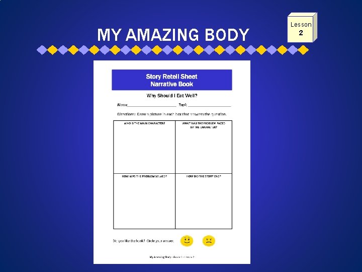 MY AMAZING BODY Lesson 2 