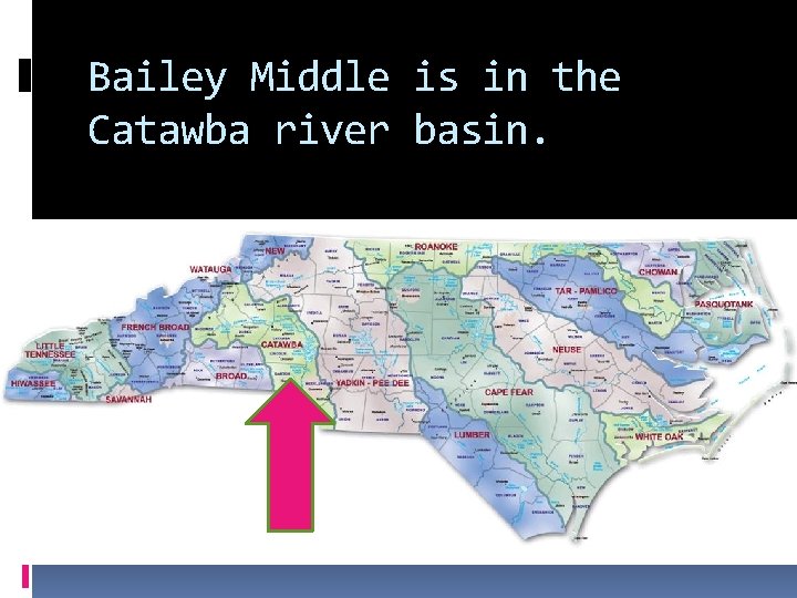 Bailey Middle is in the Catawba river basin. 