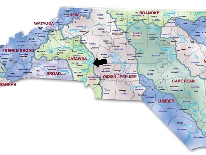 Bailey Middle is located right near a divide. 