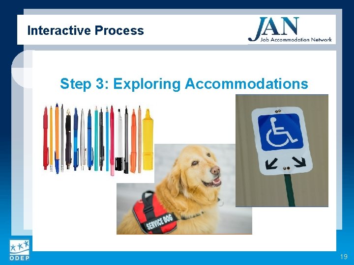 Interactive Process Step 3: Exploring Accommodations 19 