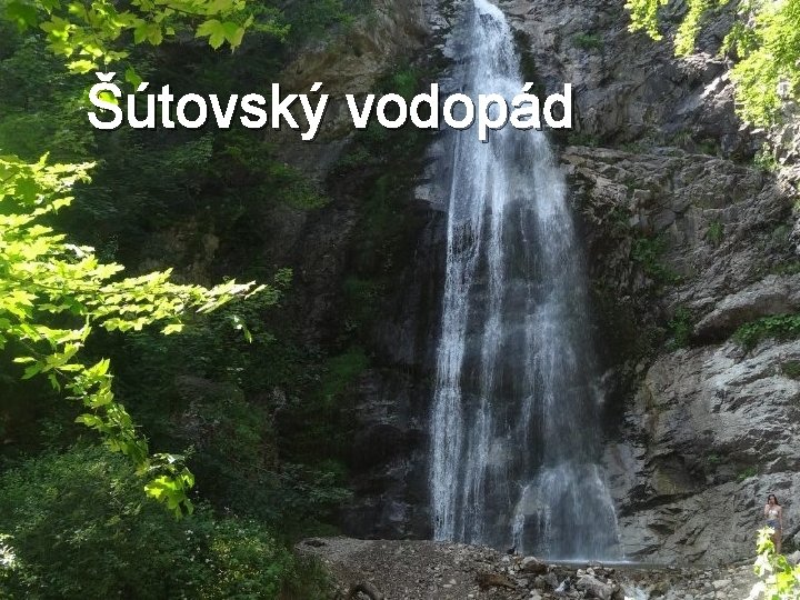 Šútovský vodopád 