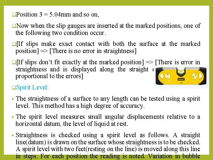 q. Position 3 = 5. 04 mm and so on, q. Now when the