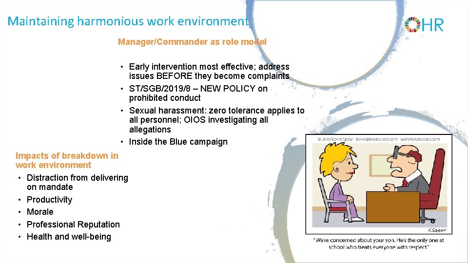 Conduct and Discipline Briefing Beth Asher Senior Programme