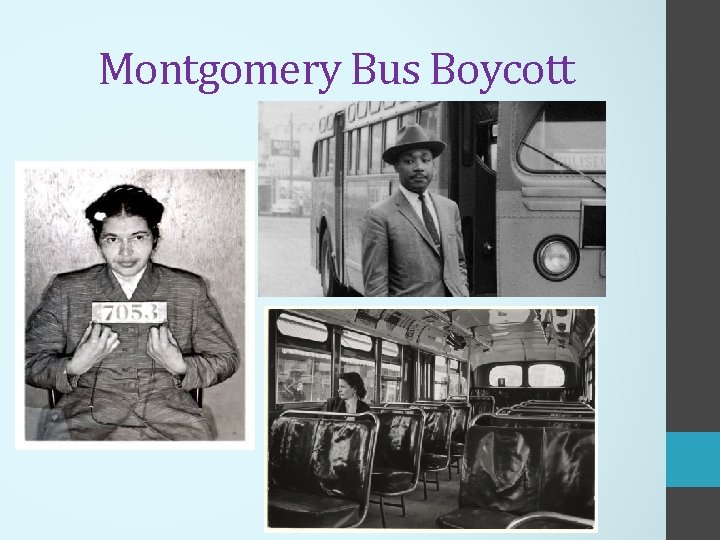 Montgomery Bus Boycott 