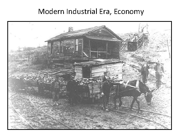 Modern Industrial Era, Economy 