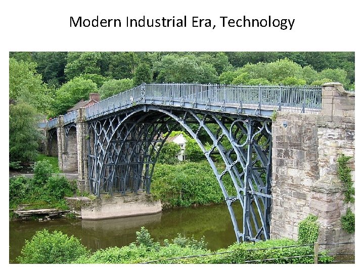 Modern Industrial Era, Technology 