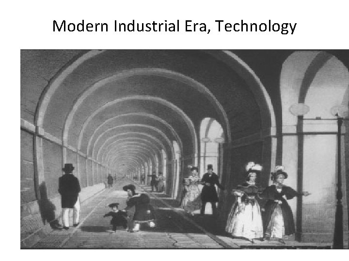 Modern Industrial Era, Technology 