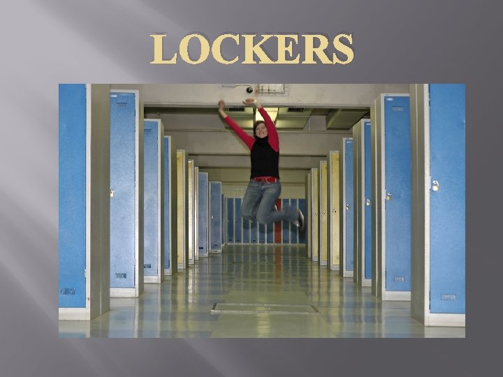 LOCKERS 