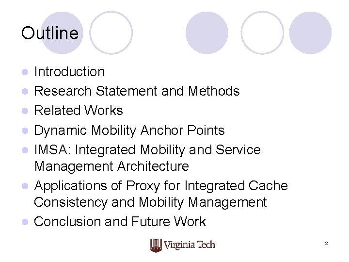 MOBILITY AND SERVICE MANAGEMENT FOR FUTURE ALLIP BASED