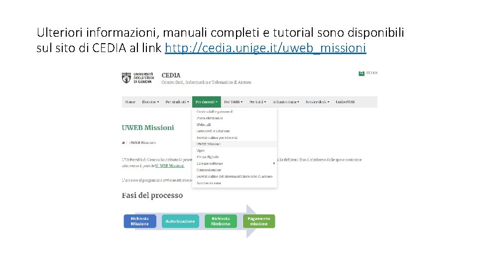 Ulteriori informazioni, manuali completi e tutorial sono disponibili sul sito di CEDIA al link