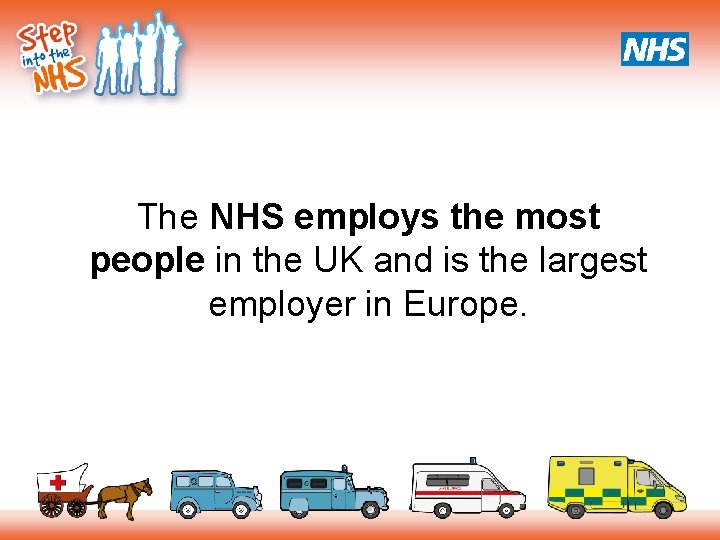 The NHS employs the most people in the UK and is the largest employer