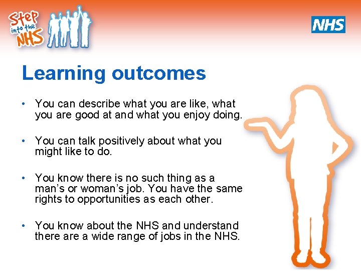 Learning outcomes • You can describe what you are like, what you are good
