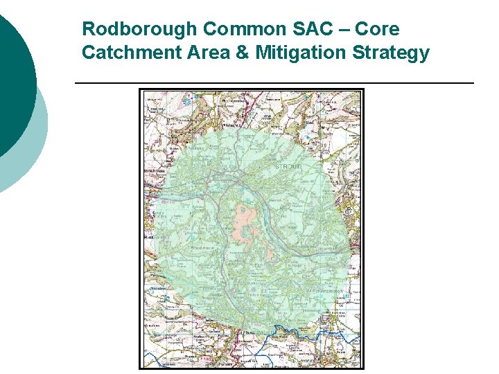 Rodborough Common SAC – Core Catchment Area & Mitigation Strategy 