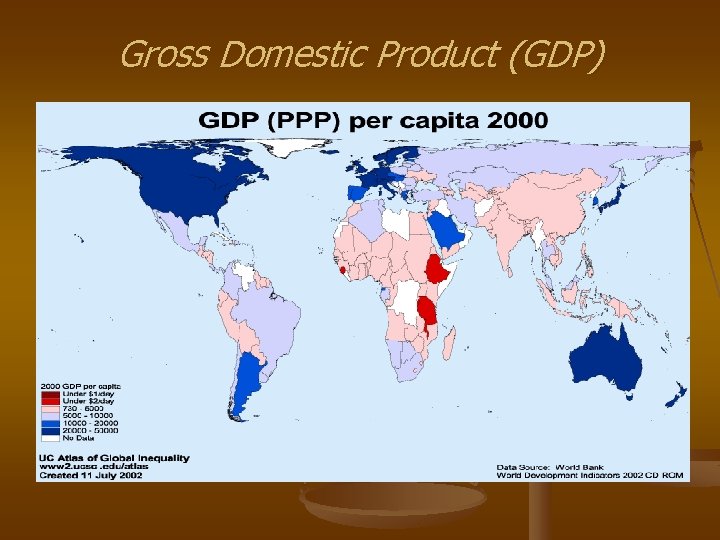 Gross Domestic Product (GDP) 