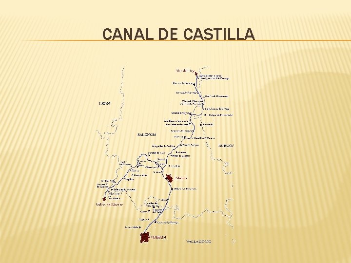 CANAL DE CASTILLA 