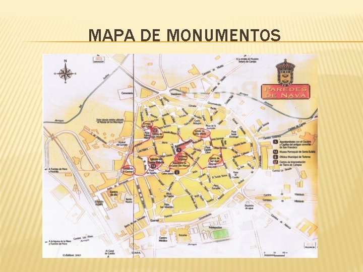 MAPA DE MONUMENTOS 