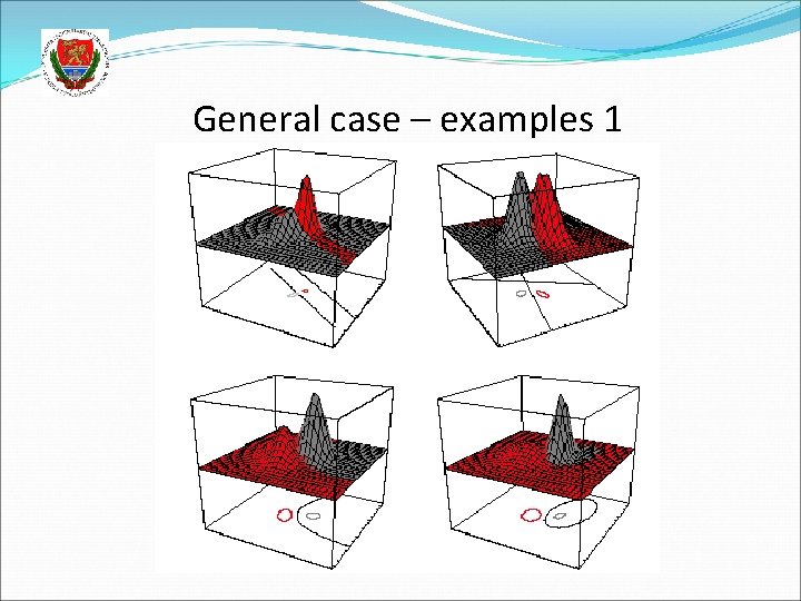 General case – examples 1 