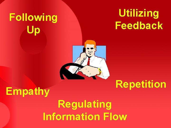 Following Up Empathy Utilizing Feedback Repetition Regulating Information Flow 