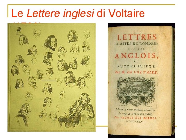 Le Lettere inglesi di Voltaire (1733) 