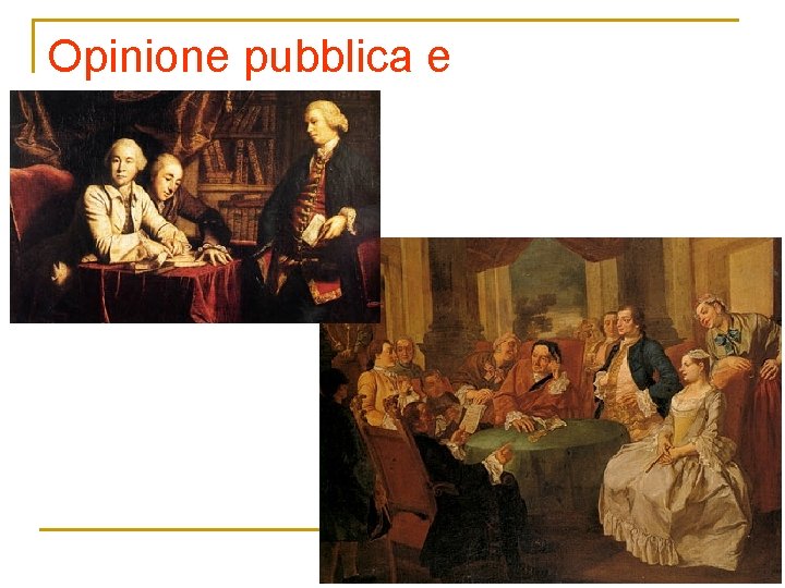 Opinione pubblica e “conversazione” 