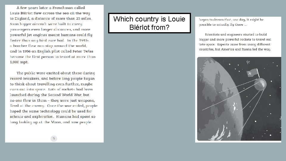 Which country is Louie Blérlot from? 
