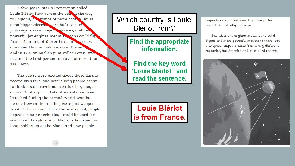 Which country is Louie Blérlot from? Find the appropriate information. Find the key word