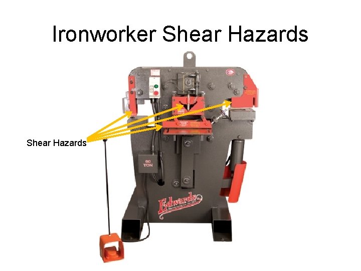 Ironworker Shear Hazards 