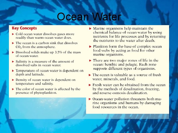 Ocean Water 