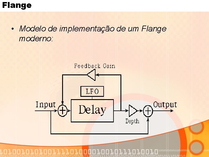 Flange • Modelo de implementação de um Flange moderno: 