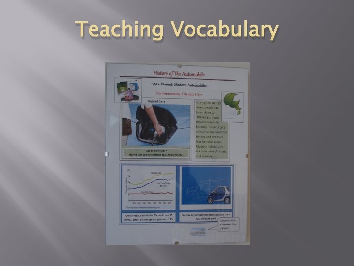Teaching Vocabulary Teaching Vocabulary