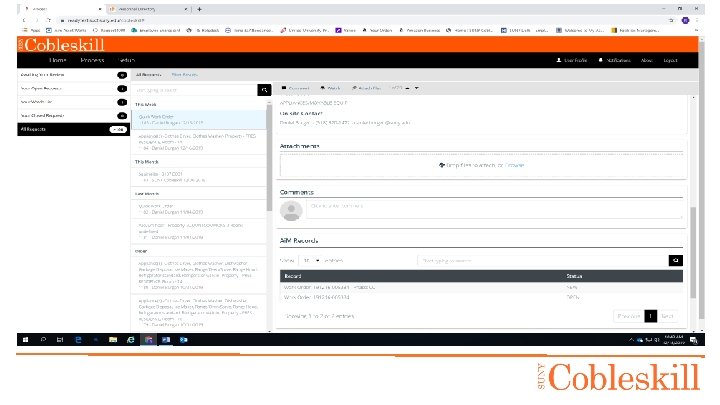 Comments box is as shown… 