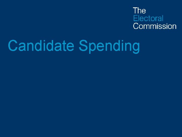 Candidate Spending 