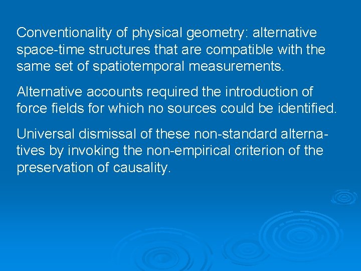 Conventionality of physical geometry: alternative space-time structures that are compatible with the same set