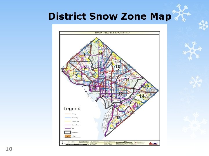 District Snow Zone Map 10 